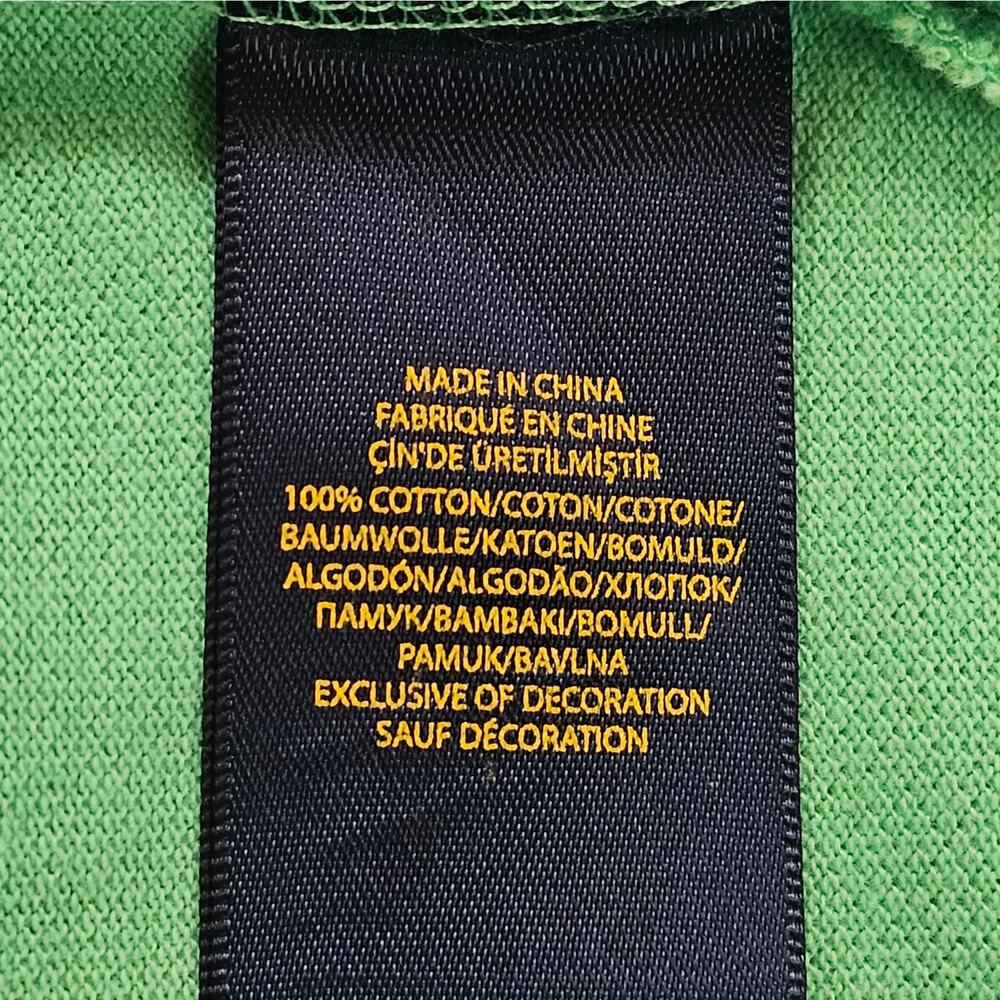 NWT Ralph Lauren Polo Shirt Boys Size XL 18 20 Green Short Sleeve - Picture 5 of 10